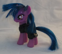 Size: 2697x2321 | Tagged: safe, artist:gryphyn-bloodheart, oc, oc only, oc:elixir dawn, pony, unicorn, brushable, customized toy, high res, irl, photo, toy