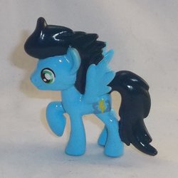 Size: 1024x1024 | Tagged: safe, artist:gryphyn-bloodheart, soarin', pegasus, pony, g4, blind bag, customized toy, male, stallion, toy
