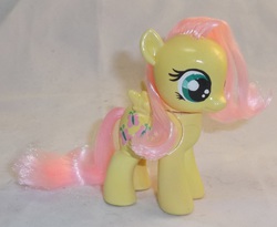 Size: 2297x1881 | Tagged: safe, artist:gryphyn-bloodheart, fluttershy, pegasus, pony, g4, brushable, customized toy, filly, irl, photo, toy