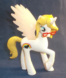 Size: 2337x2745 | Tagged: safe, artist:gryphyn-bloodheart, oc, oc only, oc:bonniecorn, alicorn, pony, alicorn oc, brushable, customized toy, high res, irl, photo, sculpted, solo, toy