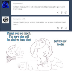 Size: 671x684 | Tagged: safe, artist:ende26, princess luna, g4, cute, female, filly, monochrome, sketch, solo, tumblr, woona, woona knight