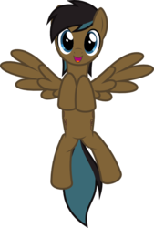 Size: 660x977 | Tagged: safe, artist:parclytaxel, oc, oc only, oc:skynote, pegasus, pony, both cutie marks, cute, flying, looking at you, male, open mouth, simple background, smiling, solo, spread wings, stallion, svg, transparent background, vector