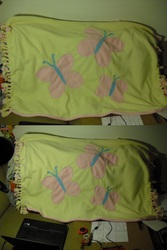 Size: 640x956 | Tagged: safe, artist:sailorusagichan, fluttershy, g4, blanket, customized toy, cutie mark