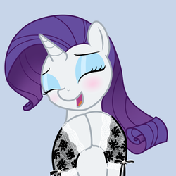 Size: 2000x2000 | Tagged: safe, artist:hudoyjnik, rarity, g4, blushing, female, high res, simple background, solo