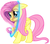 Size: 952x841 | Tagged: safe, artist:cottoncole, fluttershy, g4, dimension travel, female, portal, solo