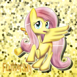 Size: 2072x2073 | Tagged: safe, artist:hiderian, fluttershy, g4, female, high res, pixiv, solo