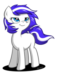 Size: 685x900 | Tagged: safe, artist:prettykitty, oc, oc only, oc:snow storm, pony, female, mare, solo