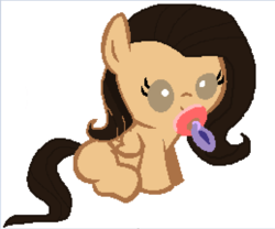 Size: 777x645 | Tagged: safe, pony, baby, baby pony, clementine (walking dead), ponified, the walking dead, the walking dead game