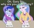 Size: 800x650 | Tagged: safe, edit, edited screencap, screencap, princess celestia, princess luna, principal celestia, vice principal luna, human, equestria girls, g4, my little pony equestria girls: rainbow rocks, bedroom eyes, caption, clothes, cutie mark, cutie mark accessory, cutie mark on clothes, duo, female, gary stu, heart, image macro, male, mary sue, meme, paper, pen, straight, swoon, writing