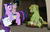 Size: 1200x778 | Tagged: safe, artist:cuprohastes, rarity, spike, twilight sparkle, oc, g4