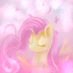 Size: 500x500 | Tagged: safe, artist:tsitra360, fluttershy, g4, female, solo