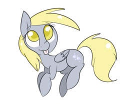 Size: 1024x853 | Tagged: safe, artist:tokipeach, derpy hooves, pegasus, pony, g4, female, mare, simple background, solo, tongue out, transparent background