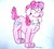 Size: 1266x1146 | Tagged: safe, artist:silversimba01, pinkie pie, dog, g4, collar, dogified, female, puppy pie, solo, species swap, traditional art