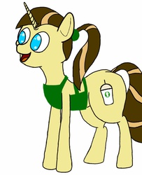 Size: 768x945 | Tagged: safe, artist:jargon scott, oc, oc only, oc:java chip, pony, unicorn, coffee, cutie mark, horn, solo, unicorn oc