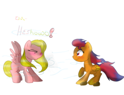 Size: 3628x2785 | Tagged: safe, artist:daisy meadows, oc, oc only, oc:paintedrhyme, oc:typhoon, high res, sneezing, wind
