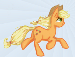 Size: 1200x900 | Tagged: safe, artist:staticdragon1, applejack, g4, female, solo