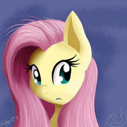 Size: 2500x2500 | Tagged: safe, artist:silverfox057, fluttershy, g4, female, high res, solo