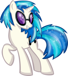 Size: 814x900 | Tagged: safe, artist:rayodragon, dj pon-3, vinyl scratch, g4, female, solo, sparkles