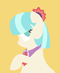 Size: 1000x1200 | Tagged: safe, artist:vampteen83, coco pommel, g4, female, minimalist, solo