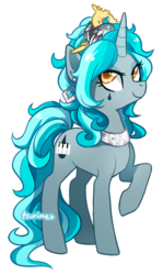 Size: 379x634 | Tagged: safe, artist:tsurime, oc, oc only, oc:teary choir, pony, unicorn, simple background, solo, transparent background