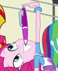 Size: 500x609 | Tagged: safe, pinkie pie, equestria girls, g4, pen