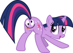 Size: 3549x2595 | Tagged: safe, artist:porygon2z, twilight sparkle, g4, body writing, butt, buttface, face down ass up, featureless crotch, female, high res, plot, presenting, simple background, solo, transparent background, vector