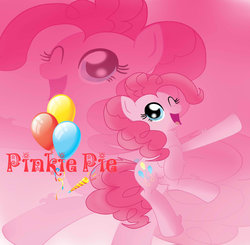 Size: 2084x2040 | Tagged: safe, artist:sakurafly101, pinkie pie, g4, female, high res, solo, wallpaper