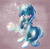 Size: 949x924 | Tagged: safe, artist:toki, trixie, pony, unicorn, g4, bouquet, female, flower, mare, solo