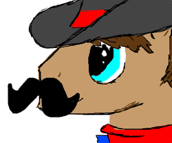 Size: 300x250 | Tagged: safe, artist:pacificgreen, sheriff silverstar, earth pony, pony, g4, drawception, male, quick drawing, solo, stallion