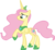 Size: 937x853 | Tagged: safe, artist:blah23z, fluttershy, princess luna, alicorn, pony, g4, female, fluttercorn, fusion, moonbutt, race swap, raised hoof, recolor, simple background, smiling, solo, transparent background