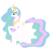 Size: 900x855 | Tagged: safe, artist:blah23z, princess celestia, g4, female, minimalist, simple background, solo