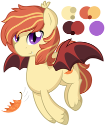 Size: 1280x1523 | Tagged: safe, artist:furrgroup, oc, oc only, oc:crisp air, bat pony, pony, color palette, floating, flying, simple background, solo, white background