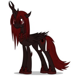 Size: 3000x3000 | Tagged: safe, artist:mixermike622, oc, oc only, oc:marksaline, alicorn, pony, g4, alicorn oc, dead space, high res, marker (dead space), simple background, smiling, solo, transparent background, vector