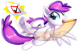 Size: 1800x1200 | Tagged: safe, artist:centchi, oc, oc only, oc:blank canvas, pegasus, pony, bronycon, bronycon 2015, bronycon mascots, check mark, simple background, solo, transparent background