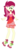 Size: 672x1648 | Tagged: safe, artist:berrypunchrules, roseluck, equestria girls, g4, equestria girls-ified, female, simple background, solo, white background