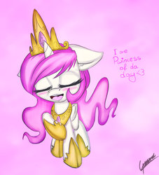 Size: 1000x1100 | Tagged: safe, artist:gamermac, princess celestia, g4, 30 minute art challenge, cewestia, cute, cutelestia, female, filly, solo