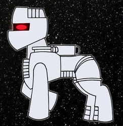 Size: 539x555 | Tagged: safe, artist:combatkaiser, crossover, ponified, rom, rom spaceknight