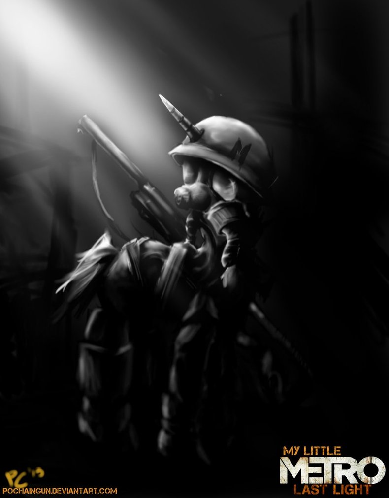 safe, artist:vintageninjafish, crossover, gas mask, helmet, <b>metro</b> <b>2033</b>, <b>met...</b>