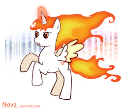 Size: 800x720 | Tagged: safe, artist:jeynaelgren, oc, oc only, oc:nova, alicorn, pony, alicorn oc, solo