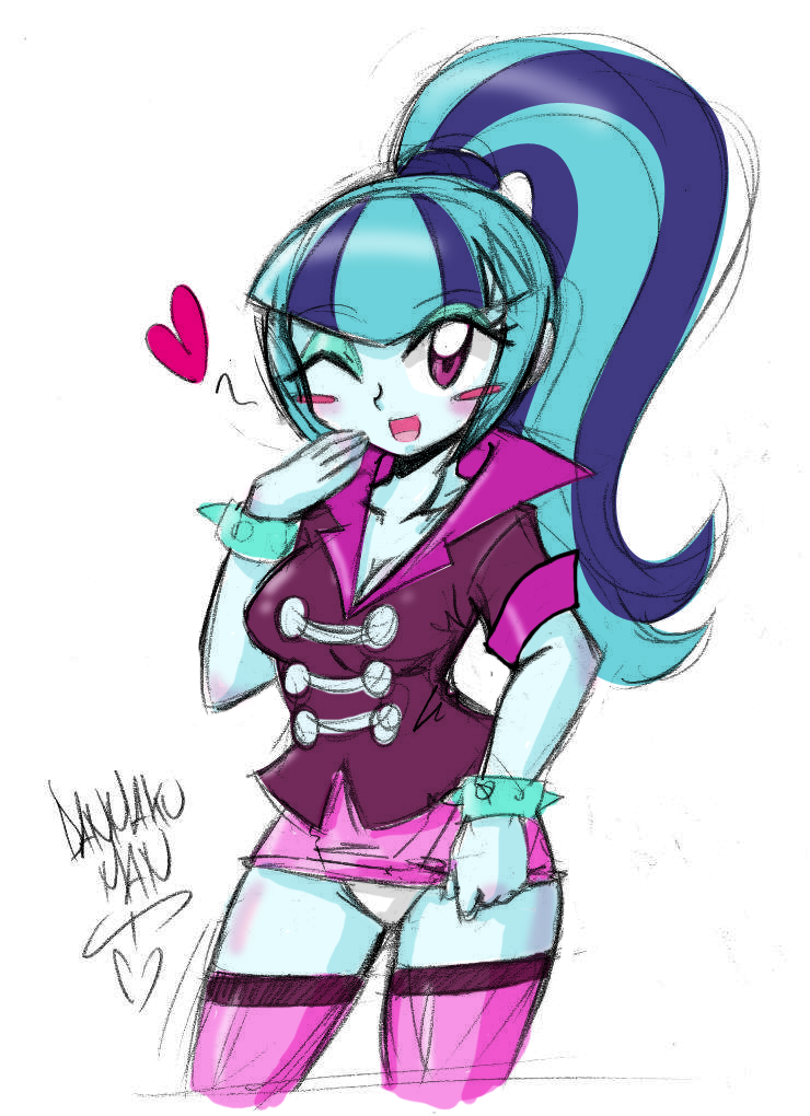 Suggestive Artist Danmakuman Sonata Dusk Equestria Girls