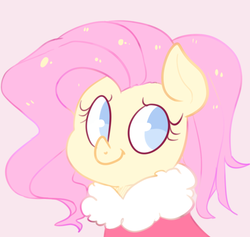 Size: 682x646 | Tagged: safe, artist:pegacornss, fluttershy, g4, clothes, coat, female, solo