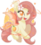 Size: 800x864 | Tagged: safe, artist:xwhitedreamsx, oc, oc only, oc:peach blossom, bat pony, pony, heart eyes, simple background, solo, transparent background, wingding eyes