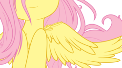 Size: 1920x1080 | Tagged: safe, artist:dshou, artist:tyler611, fluttershy, g4, female, simple background, solo, transparent background, vector