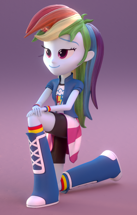 Safe Artist Creatorofpony Rainbow Dash Equestria Girls G