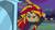 Size: 930x523 | Tagged: safe, edit, edited screencap, screencap, sunset shimmer, equestria girls, g4, insanity, sledgehammer, triple h, wwe