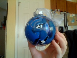 Size: 640x480 | Tagged: safe, artist:genesisamora, princess luna, g4, christmas ornament, craft, female, solo