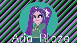 Size: 615x345 | Tagged: safe, aria blaze, equestria girls, g4, my little pony equestria girls: rainbow rocks, wallpaper