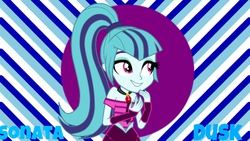 Size: 800x450 | Tagged: safe, sonata dusk, equestria girls, g4, my little pony equestria girls: rainbow rocks, wallpaper