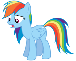 Size: 7391x6000 | Tagged: safe, artist:bobsicle0, rainbow dash, g4, .svg available, absurd resolution, female, sad, simple background, solo, transparent background, vector
