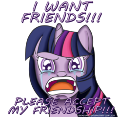Size: 720x689 | Tagged: safe, artist:riokenng3, twilight sparkle, g4, alone, bronybait, crying, female, friendship, lonely, nico robin, one piece, solo